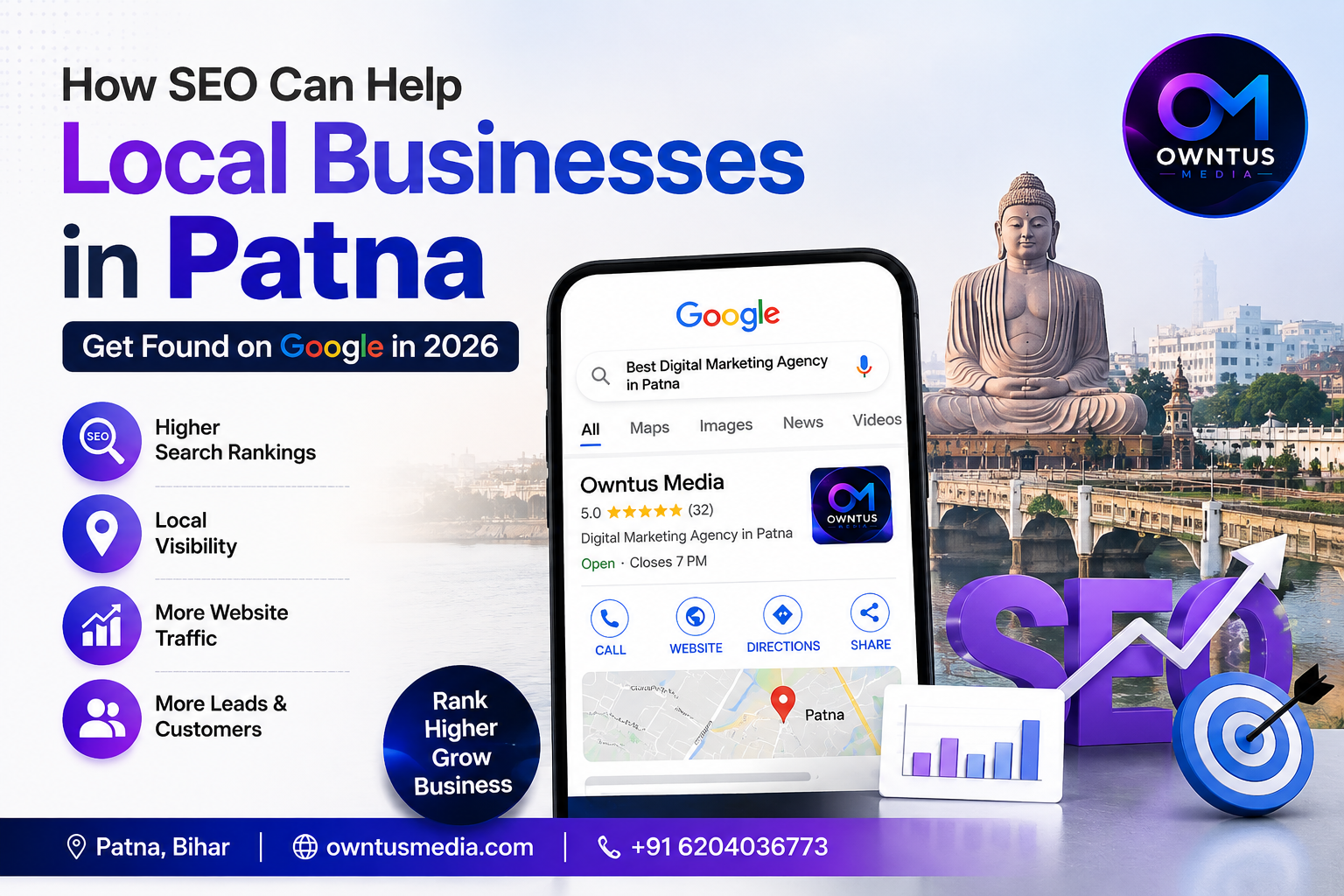 How SEO Can Help Local Businesses in Patna Get Found on Google in 2026