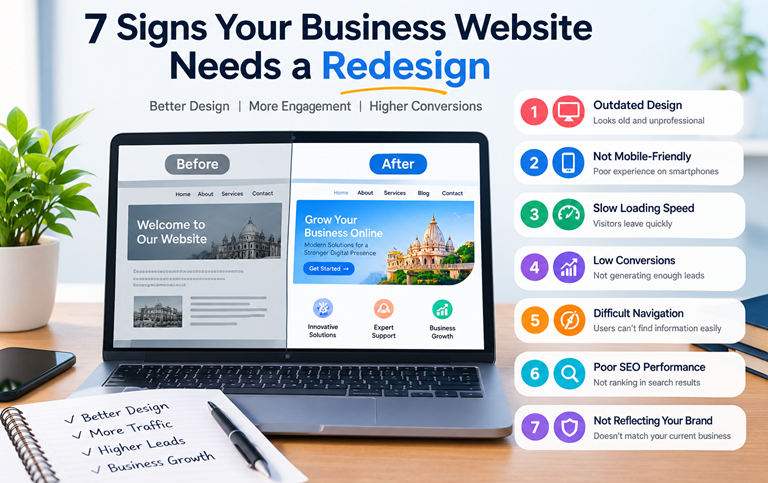 7 Signs Your Business Website Needs a Redesign