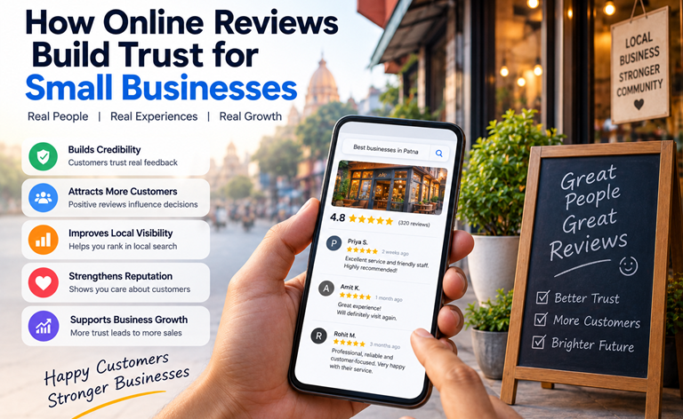 How Online Reviews Build Trust for Small Businesses
