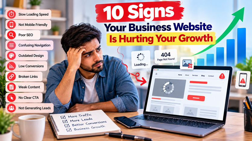 10 Signs Your Business Website Is Hurting Your Growth