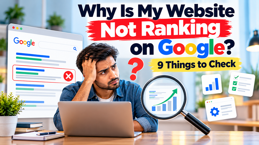 Why Is My Website Not Ranking on Google? 9 Things to Check